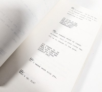 Lot 300 - ONLY FOOLS & HORSES - THE JOLLY BOYS' OUTING - PAUL BARBER'S SCRIPT