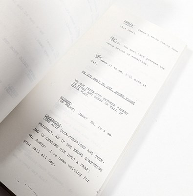 Lot 300 - ONLY FOOLS & HORSES - THE JOLLY BOYS' OUTING - PAUL BARBER'S SCRIPT