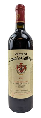 Lot 151 - 1998 CHATEAU CANON LA GAFFELIERE GRAND CRU CLASSE SAINT-EMILION BOTTLE