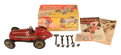 Lot 270 - SCHUCO - VINTAGE TINPLATE CLOCKWORK 'STUDIO' CAR