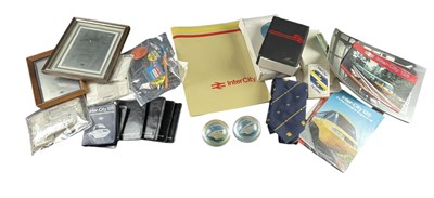 Lot 155 - RAILWAYANA - INTERCITY - A SELECTION OF RELATED ITEMS