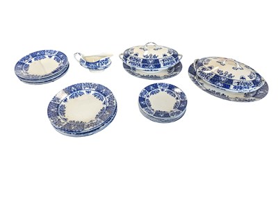 Lot 99 - ALBANY - COLLECTION OF BLUE & WHITE VINTAGE 20TH CENTURY DINNER SERVICE