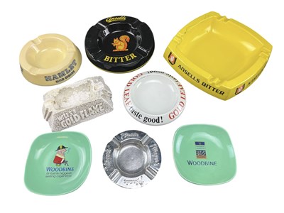 Lot 165 - BREWERIANA - MIXED SELECTION OF PUB ADVERTISING ASHTRAYS