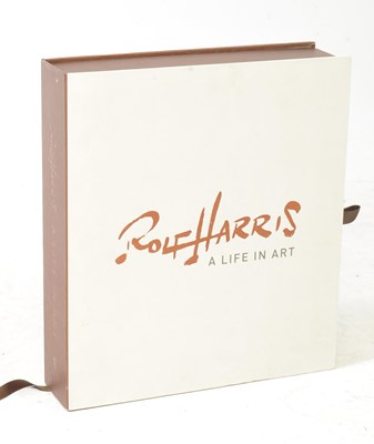 Lot 223 - ROLF HARRIS - A LIFE IN ART BOX SET & PRINT