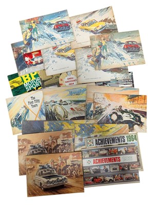 Lot 195 - AUTOMOBILIA - MIXED SELECTION OF EPHEMERA / BROCHURES