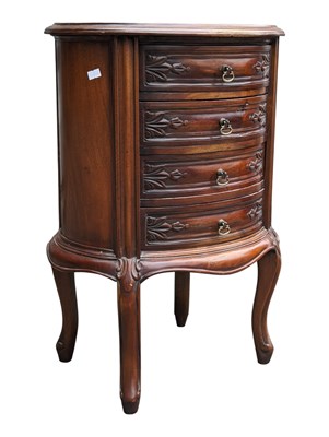 Lot 1005 - LATE 20TH CENTURY ITALIAN CHEST OF DRAWERS