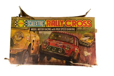 Lot 436 - SCALEXTRIC - VINTAGE SCALEXTRIC RALLY CROSS SET