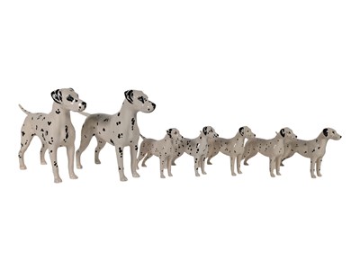 Lot 115 - BESWICK - COLLECTION OF VINTAGE 20TH CENTURY DALMATIAN PORCELAIN DOG