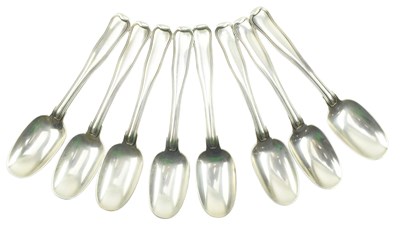 Lot 20 - GEORG JENSEN - CANTEEN OF STERLING SILVER CUTLERY IN OLD DANISH PATTERN