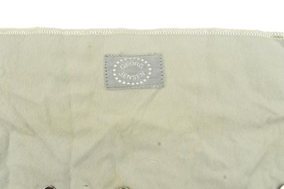 Lot 20 - GEORG JENSEN - CANTEEN OF STERLING SILVER CUTLERY IN OLD DANISH PATTERN