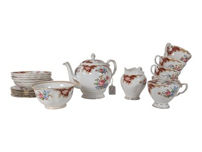 Lot 116 - TUSCAN, ENGLAND - WINDSOR PATTERN - VINTAGE BONE CHINA TEA SERVICE