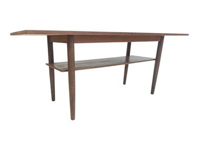 Lot 824 - BRITISH MODERN DESIGN - TEAK COFFEE TABLE