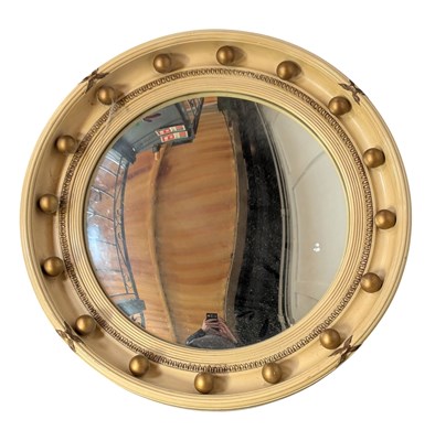 Lot 96 - 20TH CENTURY AN ATSONEA REGENCY STYLE WALL MIRROR