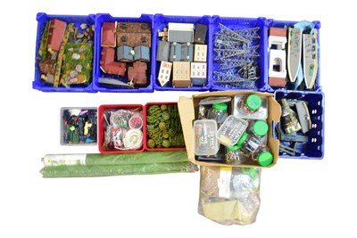 Lot 450 - MODEL RAILWAY - LARGE COLLECTION OF OO GAUGE LAYOUT ACCESSORIES