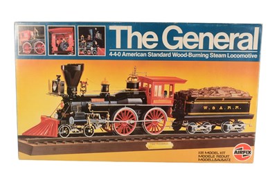 Lot 454 - MODEL KITS - AIRFIX 1/25 SCALE THE GENERAL STEAM LOCOMOTIVE