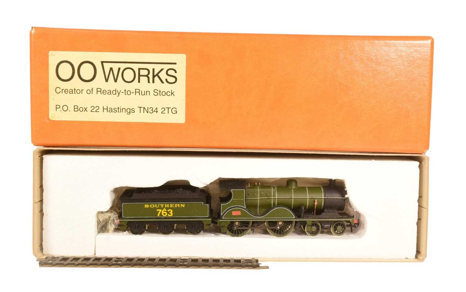 Lot 3 - MODEL RAILWAY - OO WORKS HAND MADE LOCOMOTIVE