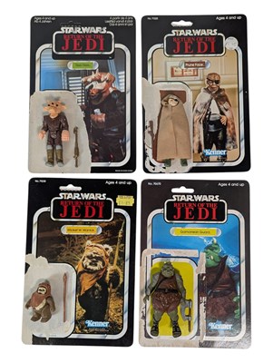 Lot 562 - STAR WARS - ORIGINAL VINTAGE ACTION FIGURES WITH CARD BACKS