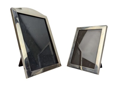 Lot 171 - EDWARD VII & GEORGE V HALLMARKED SILVER PHOTO FRAMES