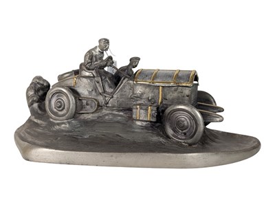 Lot 267 - WILHELM ZWICK - 20TH CENTURY CAR INKWELL