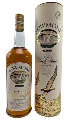 Lot 196 - BOWMORE SURF ISLAY SINGLE MALT SCOTCH WHISKEY 1 LITRE BOTTLE