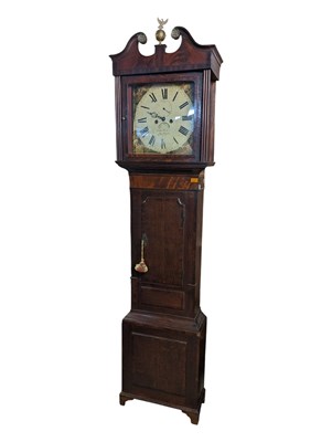 Lot 1092 - 19TH CENTURY NORTH COUNTRY LONGCASE CLOCK