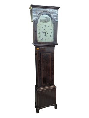 Lot 1073 - 19TH CENTURY NORTH COUNTRY LONGCASE CLOCK