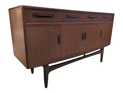 Lot 833 - VICTOR B WILKINS FOR G-PLAN FURNITURE - FRESCO RANGE - TEAK SIDEBOARD