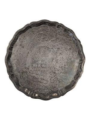 Lot 186 - EDWARD VINER OF VINERS LTD - SILVER HALLMARKED EARLY 20TH CENUTRY SILVER TRAY