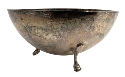 Lot 184 - GREEK / CYPRUS CYPRIOT 800 SILVER FOOTED DISH