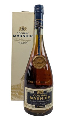 Lot 172 - BOTTLE OF COGNAC MARNIER VSOP FINE CHAMPAGNE IN BOX