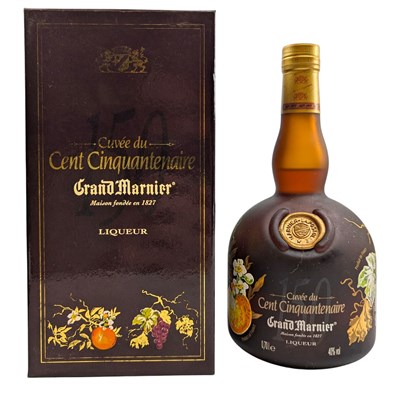 Lot 192 - GRAND MARNIER CUVEE SPECIALE CENT CINQUANTENAIRE 150 LIQUEUR BOTTLE IN BOX