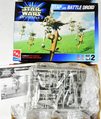 Lot 85 - STAR WARS - COLLECTION OF AMT / ERTL BOXED MODEL KITS