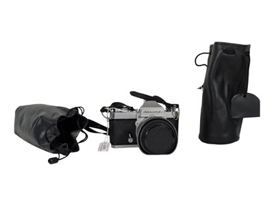 Lot 345 - NIKKORMAT - VINTAGE FT2 35MM SLR & THREE LENSES