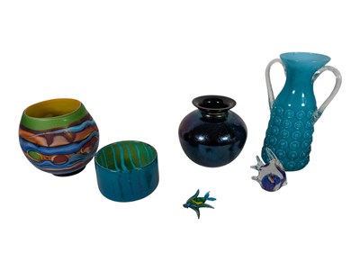 Lot 141 - COLLECTION OF LATE 20TH CENTURY VINTAGE RETRO STUDIO GLASS