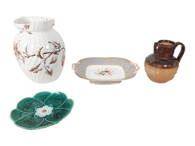 Lot 144 - LATE 19TH / 20TH CENTURY IRONSTONE AND STONEWARE HOUSEHOLD PIECES