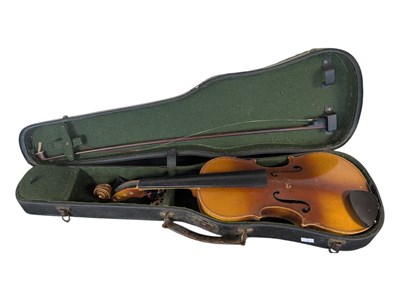 Lot 429 - 20TH CENTURY STUDENTS VIOLIN IN CASE