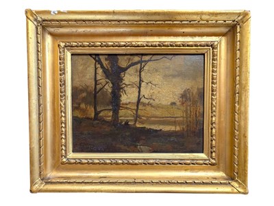 Lot 397 - BELIEVED JEAN-BAPTISTE-CAMILLE COROT (1796-1875) - FRENCH 19TH CENTURY OIL ON CANVAS