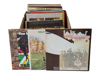 Lot 430 - COLLECTION OF LATE 20TH CENTURY VINTAGE ROCK LP VINYL RECORDS