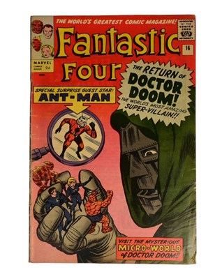 Lot 596 - COMIC BOOKS - FANTASTIC FOUR #16