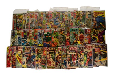 Lot 605 - COMIC BOOKS - COLLECTION OF X54 VINTAGE ISSUES 1964-1972