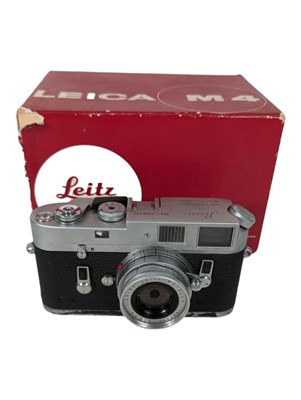 Lot 360 - LEICA, GERMANY - VINTAGE 20TH CENTURY M4 35MM CAMERA