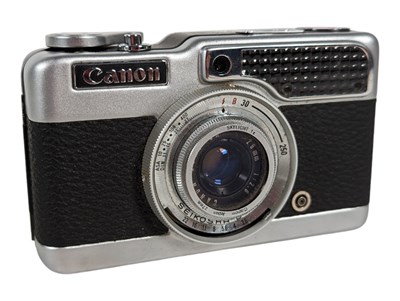 Lot 372 - CANON, JAPAN - VINTAGE MID 20TH CENTURY CANON DEMI 35MM CAMERA