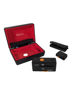 Lot 380 - ROLLEI - 1970S A110 COMPACT CAMERA