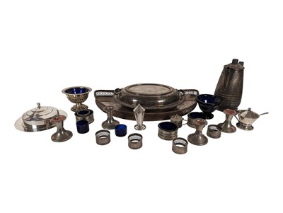 Lot 166 - COLLECTION OF EARLY 20TH CENTURY ART DECO SILVER PLATED DINNERWARE