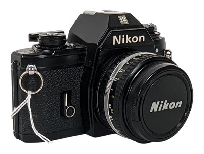 Lot 396 - NIKON, JAPAN - VINTAGE 20TH CENTURY NIKON EM 35MM CAMERA