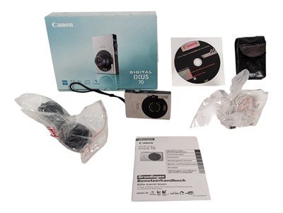 Lot 455 - CANON, JAPAN - IXUS 70 COMPACT DIGITAL CAMERA