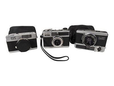 Lot 194 - JAPAN - THREE VINTAGE 35MM HALF FRAME VIEWFINDER CAMERAS