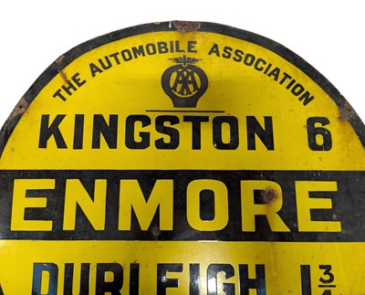 Lot 180 - AA ROAD SIGN FOR KINGSTON 6 ENMORE DURLEIGH