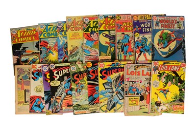 Lot 631 - COMIC BOOKS - COLLECTION OF VINTAGE DC SUPERMAN COMICS