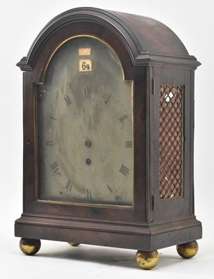 Lot 128 - LATE 18TH CENTURY SINGLE FUSEE CLOCK BY J. P. DE BELLY LONDON